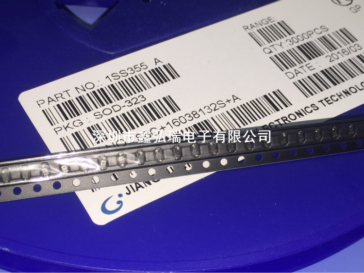 長電系列 1SS355 A 貼片開關(guān)二極管 絲印A 100nA 80V SOD-323 -1SS355盡在買賣IC網(wǎng)